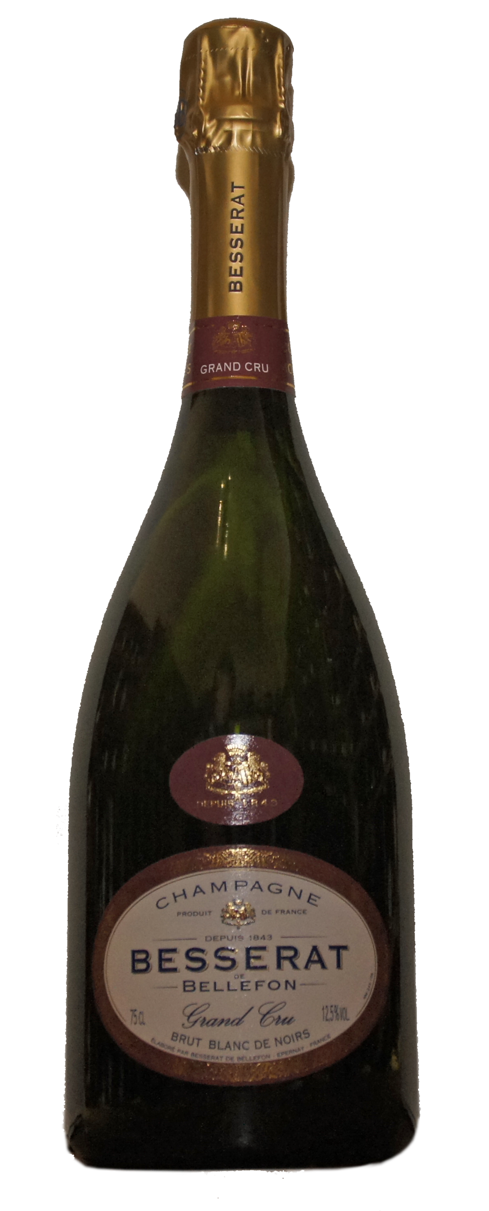 Champagne Cuveè des Moines Brut  Blancs de Noirs G