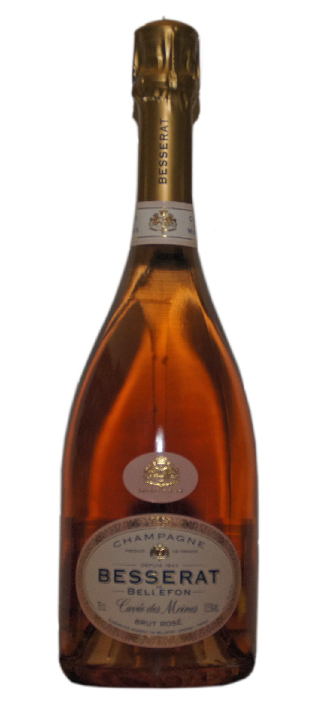 Champagne Cuveè des Moines, Brut, Rosè, 0,375l, Be