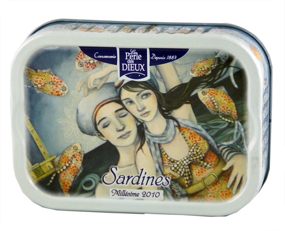 Sardines Millésimées 2010, künstlerisch illustrier